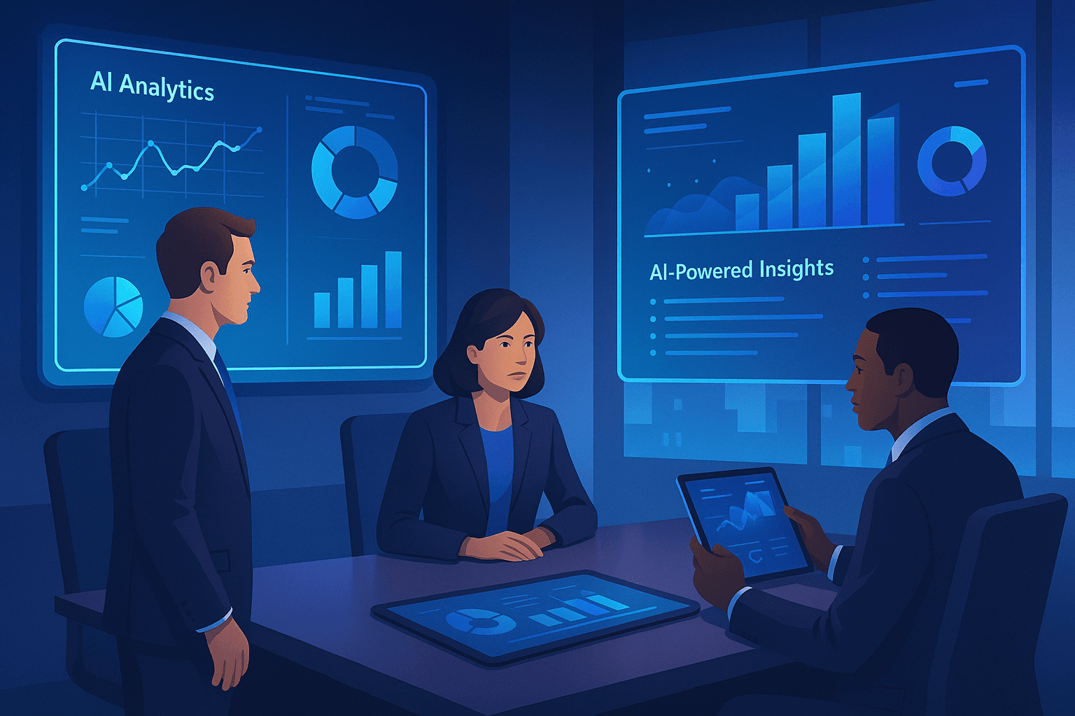 Generative AI applications in business environments